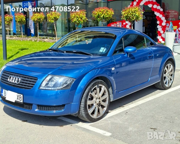 Audi TT 1.8T-Газ-Фарове с лупи-Нови гумк, снимка 3 - Автомобили и джипове - 54187518