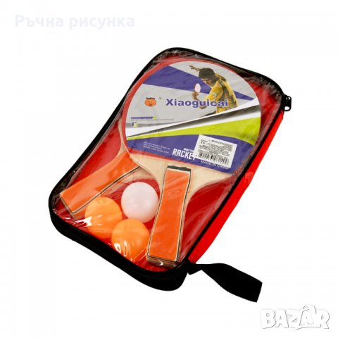 Тенис хилки в чанта или във калъф+топки, снимка 2 - Декорация за дома - 39518731