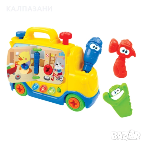 WINFUN Камион Музикален с Инструменти и Книжка Junior Builder 795, снимка 7 - Коли, камиони, мотори, писти - 52036807