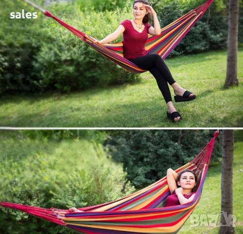 Градински хамак 100/200 см, снимка 4 - Други стоки за дома - 36824457