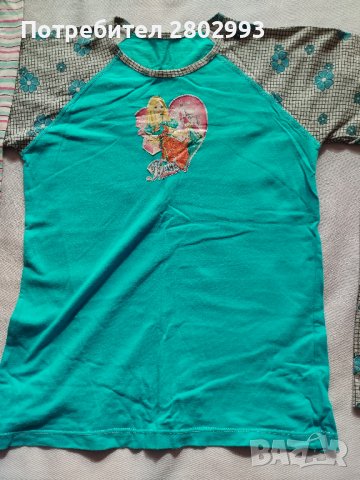 Детска лятна пижама с подарък две долнища, снимка 2 - Детски пижами - 44321820