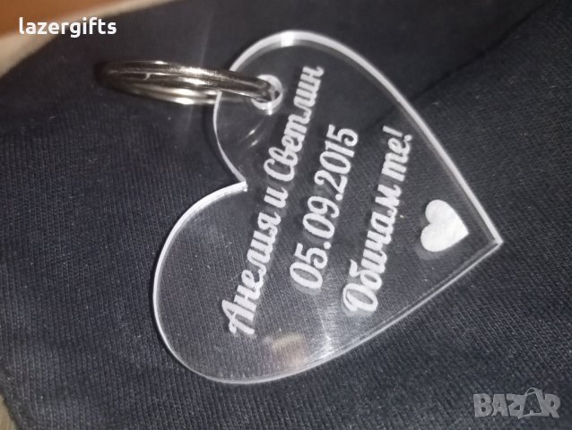 Ново! 2 бр. Ключодържатели "Сърца", снимка 2 - Други - 32207997