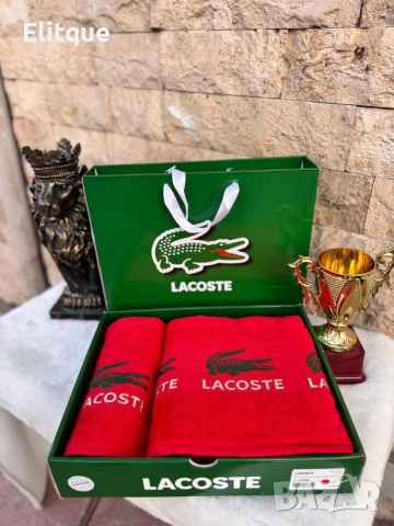 2 броя кърпи Размер 50*90 70*140 %100 памук hermes lacoste Tommy Hilfiger barbie Gucci , снимка 3 - Други стоки за дома - 53227682