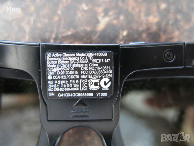 3D ОЧИЛА SAMSUNG SSG-4100GB, 2бр, снимка 6 - Стойки, 3D очила, аксесоари - 42314152