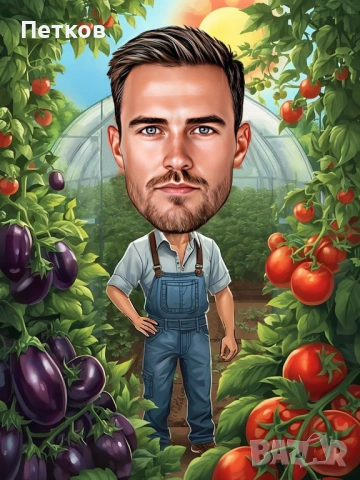 Карикатура по снимка! Уникален подарък за любим човек!, снимка 12 - Картини - 52379727