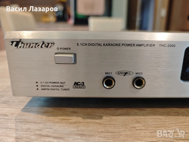Ресивър,усилвател THUNDER THC-2000, снимка 2 - Ресийвъри, усилватели, смесителни пултове - 54267419