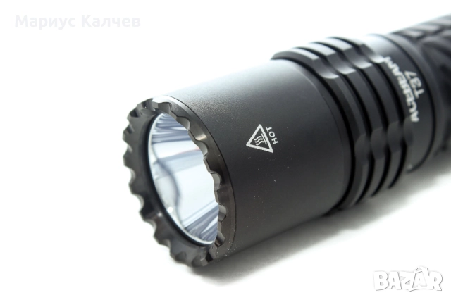 Мощен и ярък EDC/тактически Фенер ACEBEAM T37 - Чисто НОВ!, снимка 6 - Къмпинг осветление - 52539335