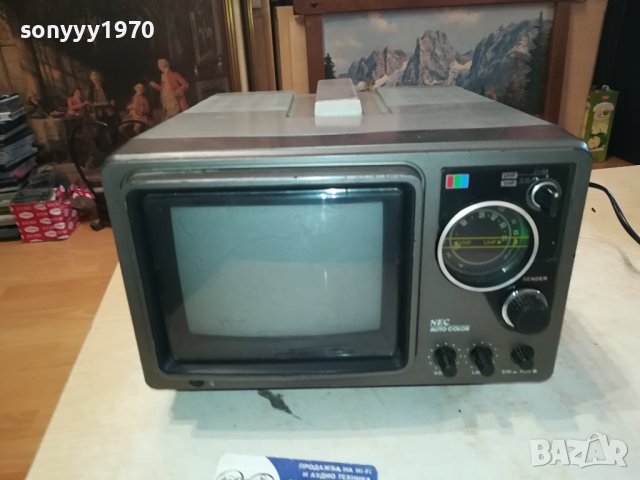nec color tv-antique 2702241614, снимка 8 - Антикварни и старинни предмети - 44495922