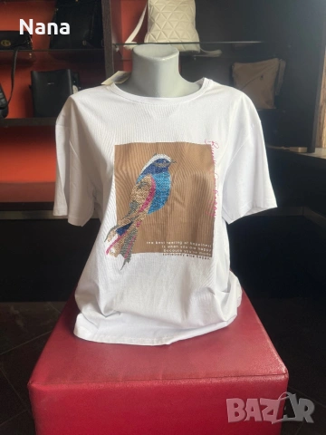 ВСИЧКО ПО 7€ ЗА БРОЙ! Туники , блузи, панталони НАМАЛЕНИ!, снимка 5 - Тениски - 54130612