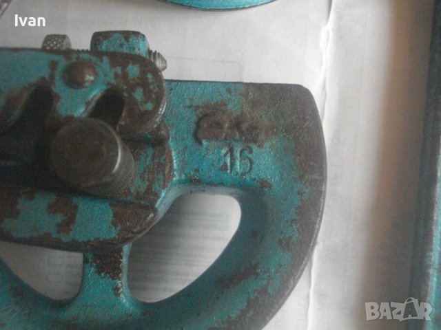 Ръчен Тръбогиб 15мм/16мм-Уред Огъване Метални Тръби-Старо Качество-Немски-DAKO-Регулация Радиус , снимка 15 - Други инструменти - 44495355