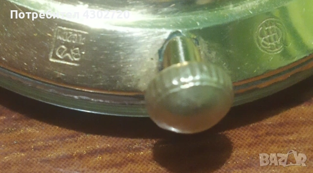 Антикварен позлатен 20м часовник, снимка 3 - Антикварни и старинни предмети - 53134325