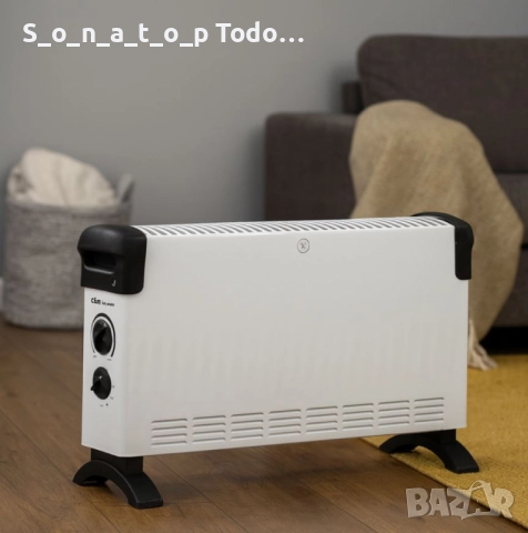 Конвекторни отоплители Rosberg – 2000W, 3 степени, защита от прегряване