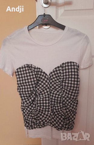 Дамски лятни блузи,боди и ризи къс и дълг  ръкав, снимка 1 - Ризи - 37167123