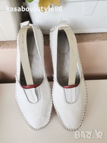 Мокасини от естествена кожа 38.5н., снимка 4 - Дамски ежедневни обувки - 54250132