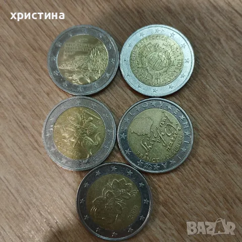 монети от 2 евро за колекций, снимка 5 - Нумизматика и бонистика - 56184286