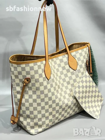 Louis Vuitton Neverfull голям размер, снимка 9 - Чанти - 55764863
