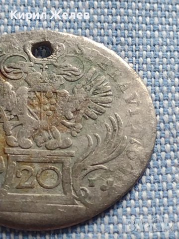 Сребърна монета 20 кройцера 1764г. Франц първи Виена Свещена Римска империя 26744, снимка 10 - Нумизматика и бонистика - 42887620