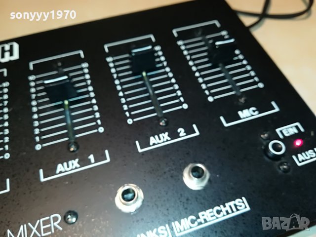 H & H MX-450 SOUND MIXER-ВНОС FRANCE 2707221323L, снимка 10 - Ресийвъри, усилватели, смесителни пултове - 37513722