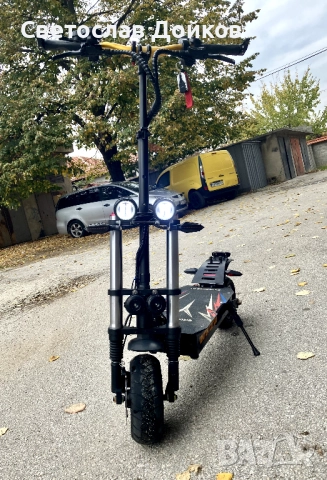 Електрическа тротинетка Quickwheel Explorer 6000W 60V 50Ah, снимка 11 - Велосипеди - 52336913