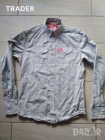 риза с дълъг ръкав SUPER DRY JPN superdry