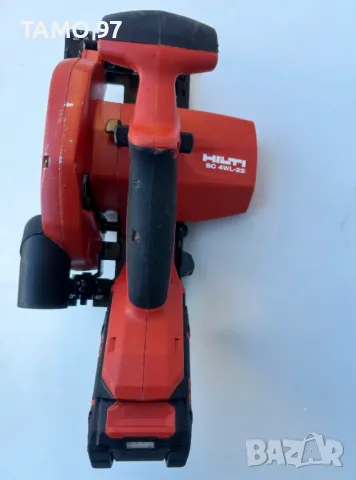 Hilti SC 4WL-22 Nuron - Акумулаторен ръчен циркуляр за дърво 2x22V 5.10Ah, снимка 3 - Други инструменти - 48396667