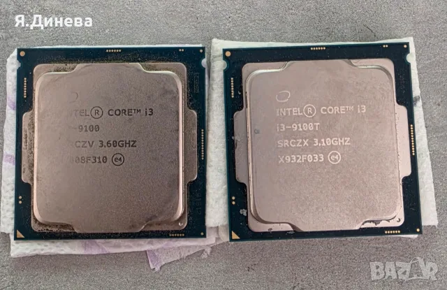 Процесор i3 9100-9100T, снимка 2 - Процесори - 56365266