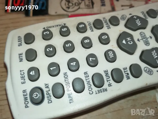 PANASONIC TV/VCR FM RADIO REMOTE CONTROL-SWISS 2604251638, снимка 7 - Дистанционни - 50045778