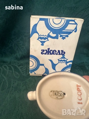 Руски фигурки/статуетки Гжел/Гжель, снимка 12 - Колекции - 52253793