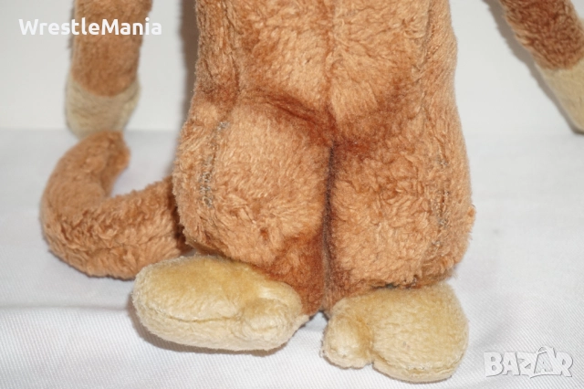 Vintage 50 Годишна Плюшена Маймуна R.Dakin Co 1975 San Francisco Product Of Korea 28см, снимка 5 - Колекции - 52178932