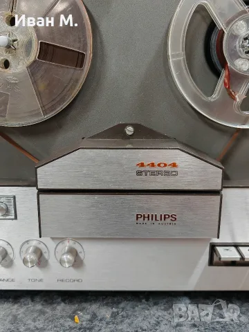 ролков магнетофон Philips Stereo 4404, снимка 4 - Декове - 56460687