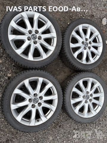 Зимни гуми FULDA 225/45/18 с 
джанти Mazda /5x114.3