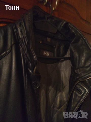 TCM Ново Мъжко Яке Изцяло от Естествена Кожа L, снимка 16 - Якета - 52217262