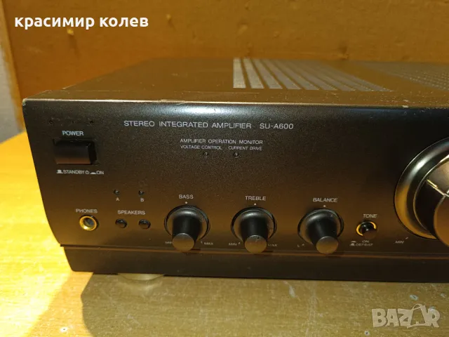 усилвател "TECHNICS SU-A600", снимка 2 - Ресийвъри, усилватели, смесителни пултове - 49475595