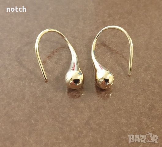 Златни обеци, снимка 6 - Обеци - 34213416