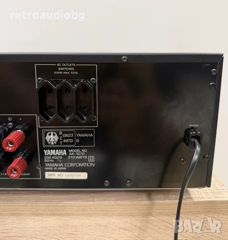 🔈Висок клас усилвател YAMAHA AX-1050 + дистанционно, книжка и кашон🔈, снимка 7 - Ресийвъри, усилватели, смесителни пултове - 55829009