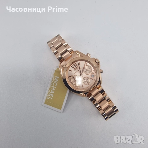 ХИТ МОДЕЛ: Michael Kors Bradshaw (MK5799) - Rose Gold, Луксозен & НОВ!, снимка 3 - Дамски - 52851995