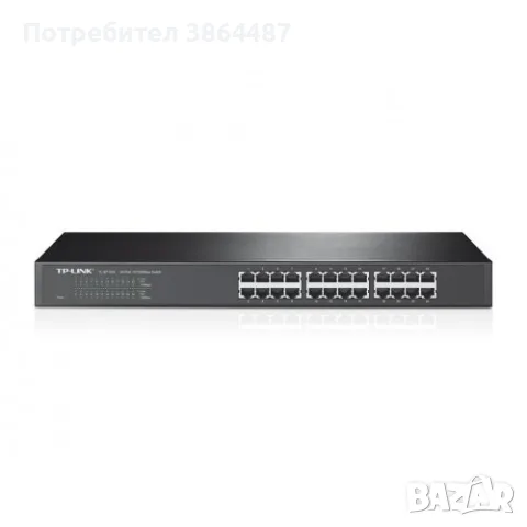 Нов TP-Link TL-SF1024 24-портов 10/100 Mbps Rackmount Switch