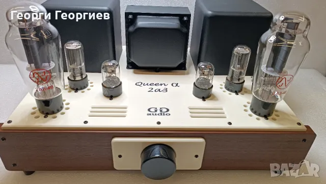 КОЛЕДНА ЦЕНА! HighEnd лампов усилвател Queen Alpha 2a3, снимка 2 - Ресийвъри, усилватели, смесителни пултове - 49711540