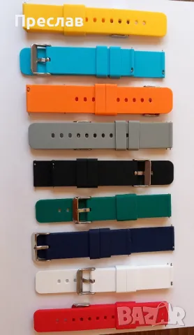 Силиконови каишки за часовници , снимка 3 - Каишки за часовници - 47621740