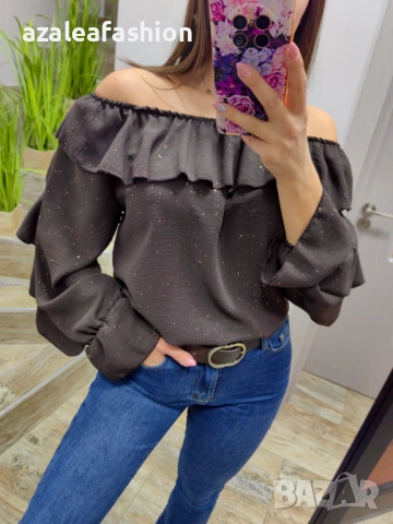 Дамска блуза с блясък