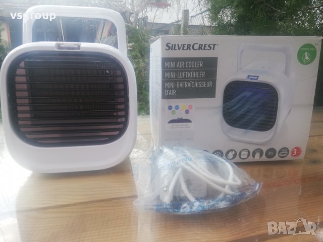 Silver crest Mini Air Cooler, снимка 1 - Овлажнители и пречистватели за въздух - 40046544