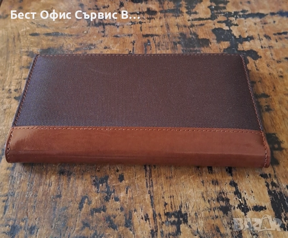 визитник изкуствена кожа кафяв луксозен за 72 визитки, снимка 5 - Ученически пособия, канцеларски материали - 52381619