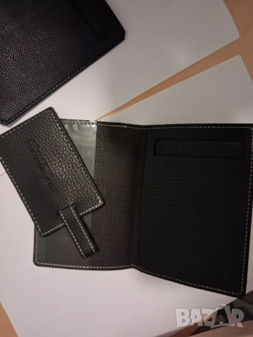 Малка кожена папка /тип портфейл/л, снимка 2 - Чанти - 52713383
