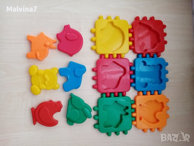 Кубче - сортер и кубче - пъзел, снимка 9 - Образователни игри - 36684809