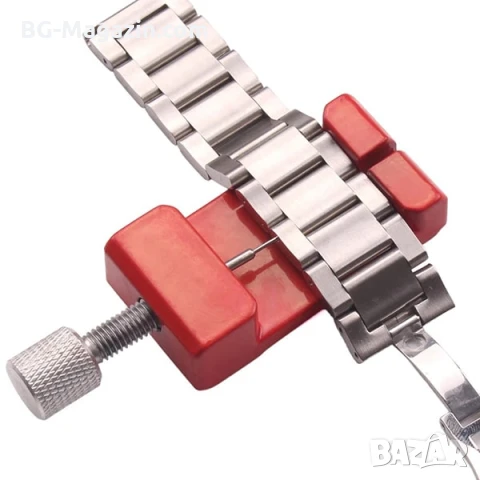 Професионален часовникарски инструмент за скъсяване на верижки на часовници пинове за часовникари, снимка 3 - Други инструменти - 50973821