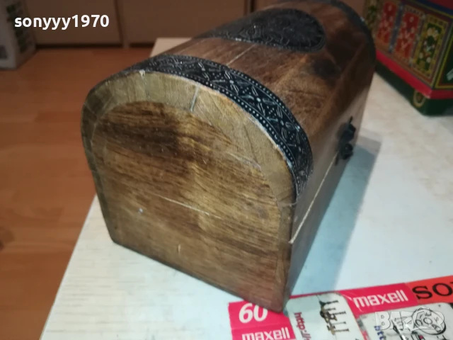 КРАСИВА ДЪРВЕНА КУТИЯ ОТ ГЕРМАНИЯ 1708251906, снимка 6 - Антикварни и старинни предмети - 51395218