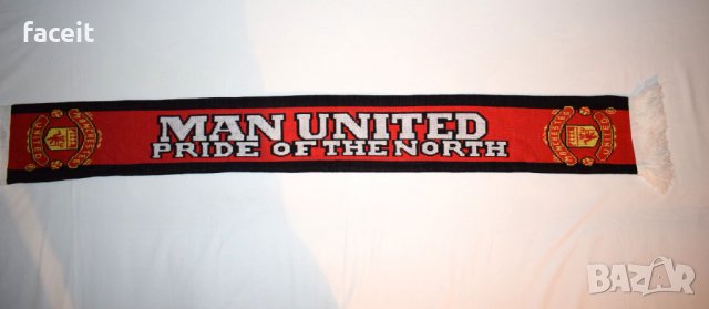Manchester United - Old Trafford - Pride of the North - 100% ориг. шал / Манчестър Юнайтед