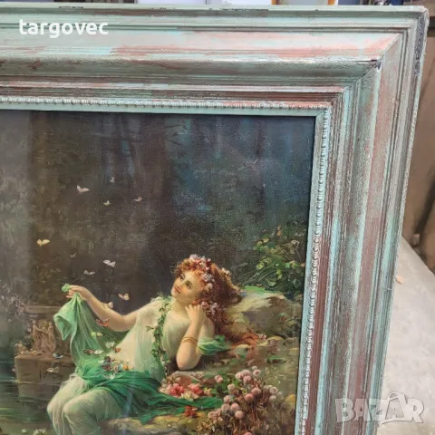 голяма цветна литография, снимка 2 - Декорация за дома - 49296884