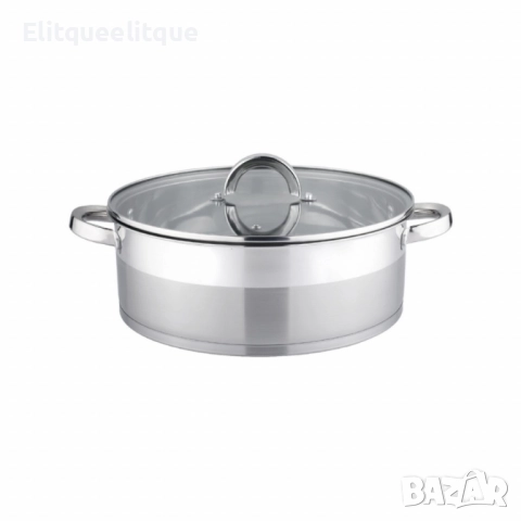 Тенджери Bohmann, Неръждаема стомана, Индукция, Закалено стъкло