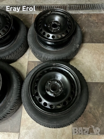 15 железни джанти - 100лв - 5x112 VW Touran Golf 5 6 Jetta Caddy Passat 5х112 Тоуран Голф Кади Пасат, снимка 2 - Гуми и джанти - 45616127
